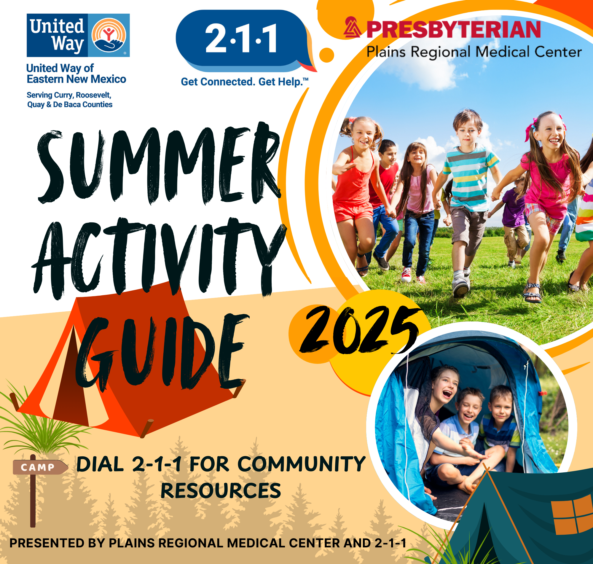 "2025 Summer Activity Guide cover"