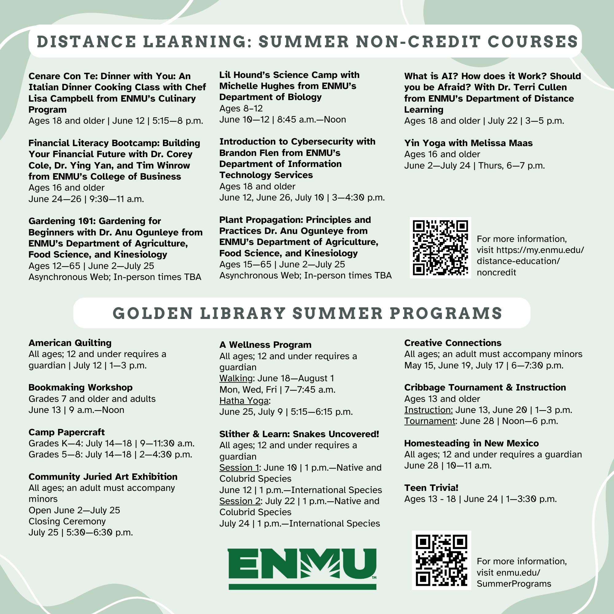 ENMU design