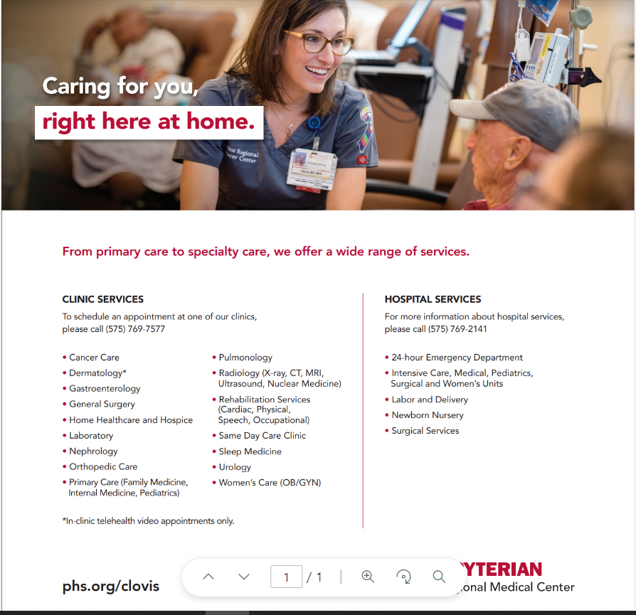 prmc services ad