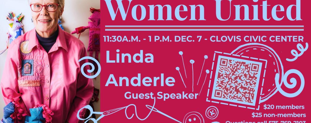 Join us for lunch with Linda Anderle!